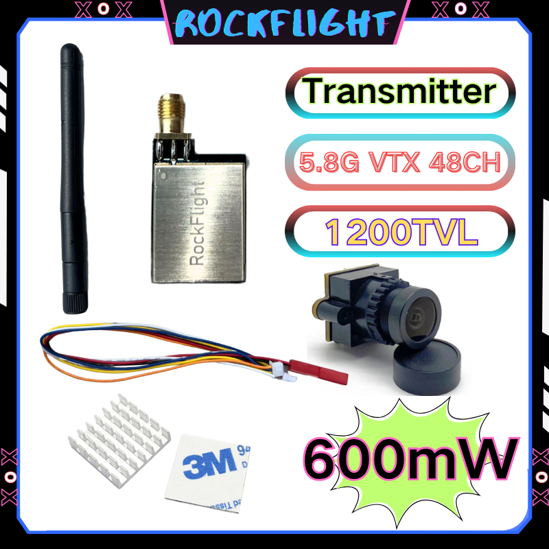 Fpv Drone Transmitter - 5.8GHz 48CH launcher 600mW Video Transmitter