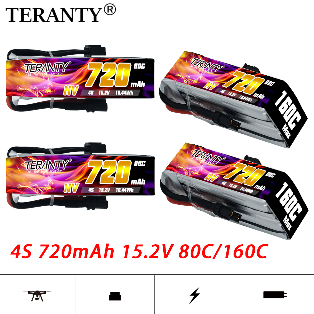 Fpv Drone Battery - TERANTY 720mAh 4S 15.2V HV Lipo