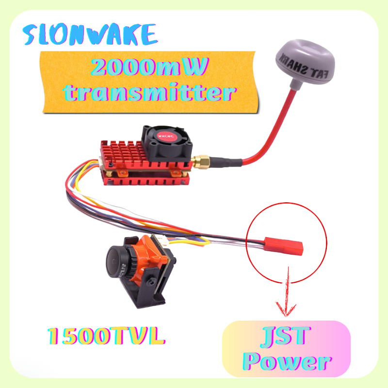 Range 5.8G 2W FPV Wireless Tra - огляд і ціна Fpv Drone Transmitter