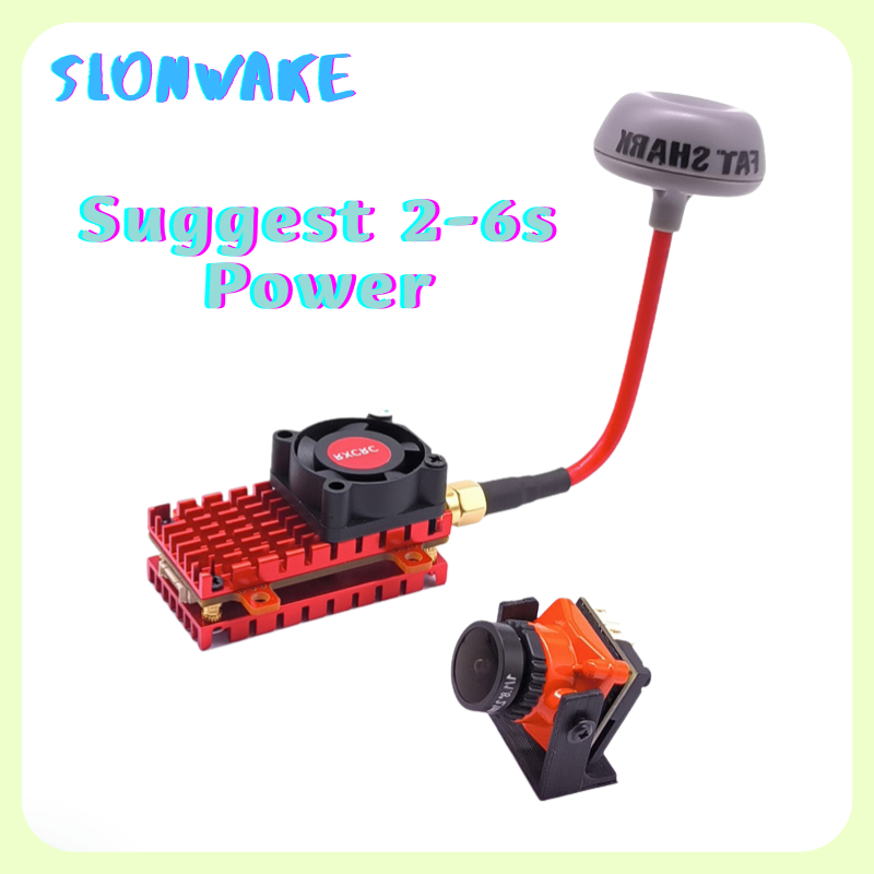 Range 5.8G 2W FPV Wireless Tra - огляд і ціна Fpv Drone Transmitter
