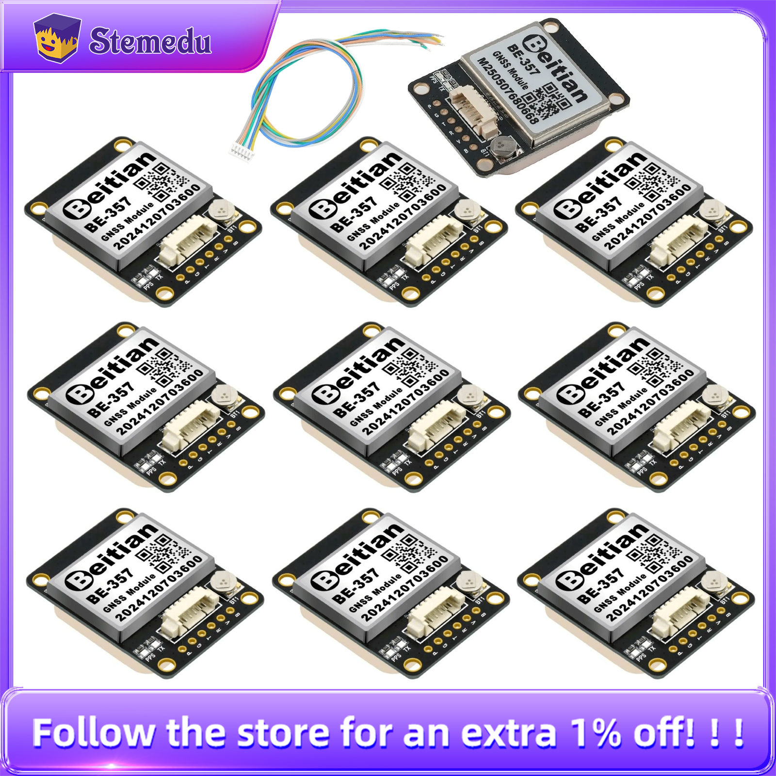 10PCS/LOT Beitian BE-357 BE357 - огляд і ціна Fpv Drone Flight Controller