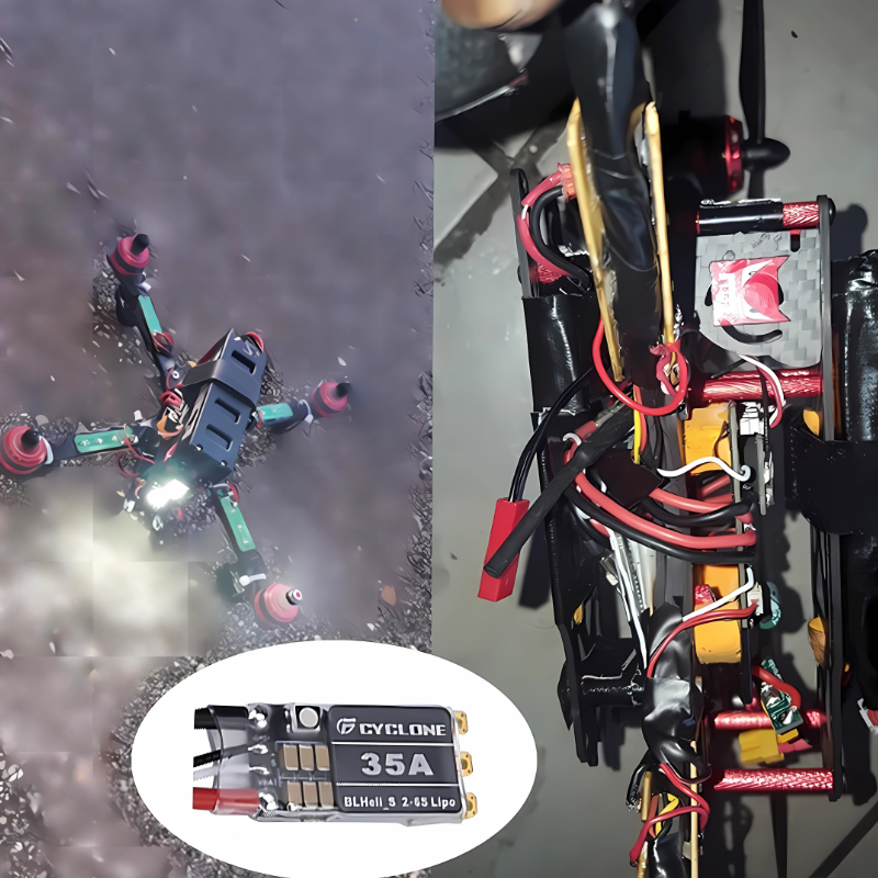Cyclone 35A BLHeli_S ESC - Hig - огляд і ціна Fpv Drone Motor