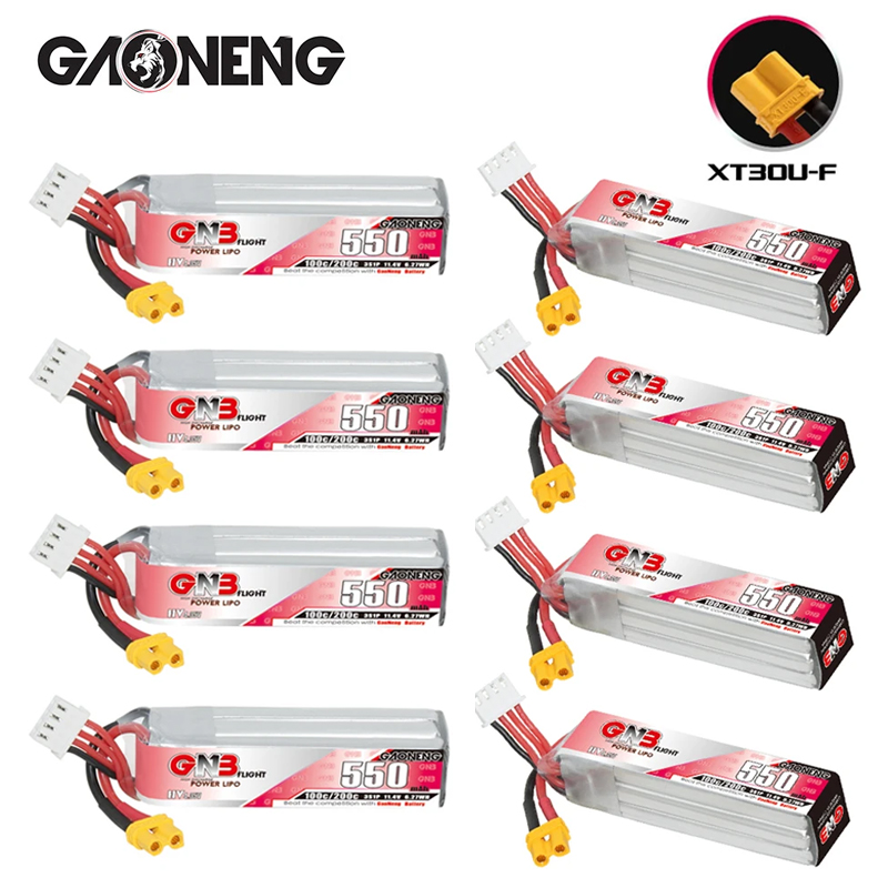 GNB HV 11.4V 550mAh 100C/200C  - огляд і ціна Fpv Drone Battery