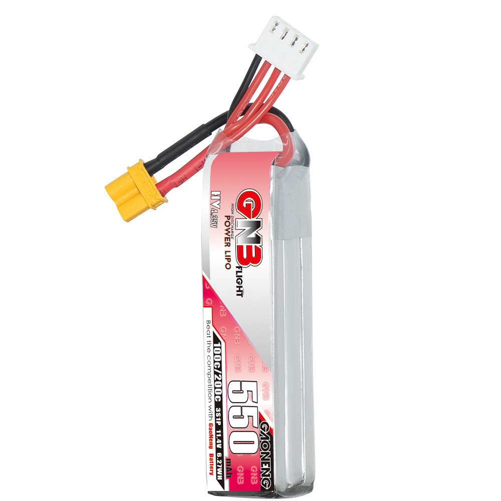 GNB HV 11.4V 550mAh 100C/200C  - огляд і ціна Fpv Drone Battery