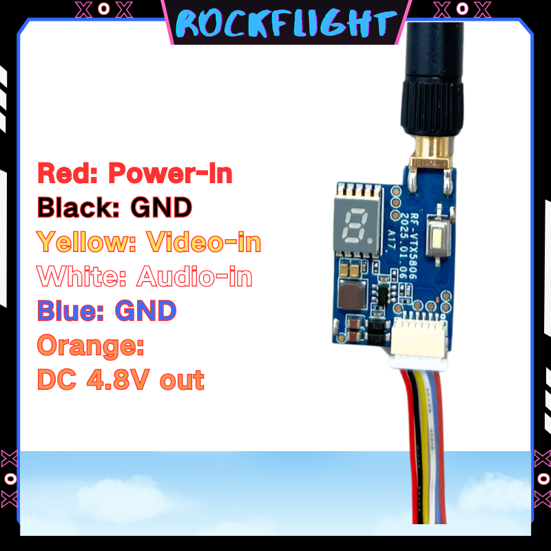 5.8GHz 48CH launcher 600mW Vid - огляд і ціна Fpv Drone Transmitter