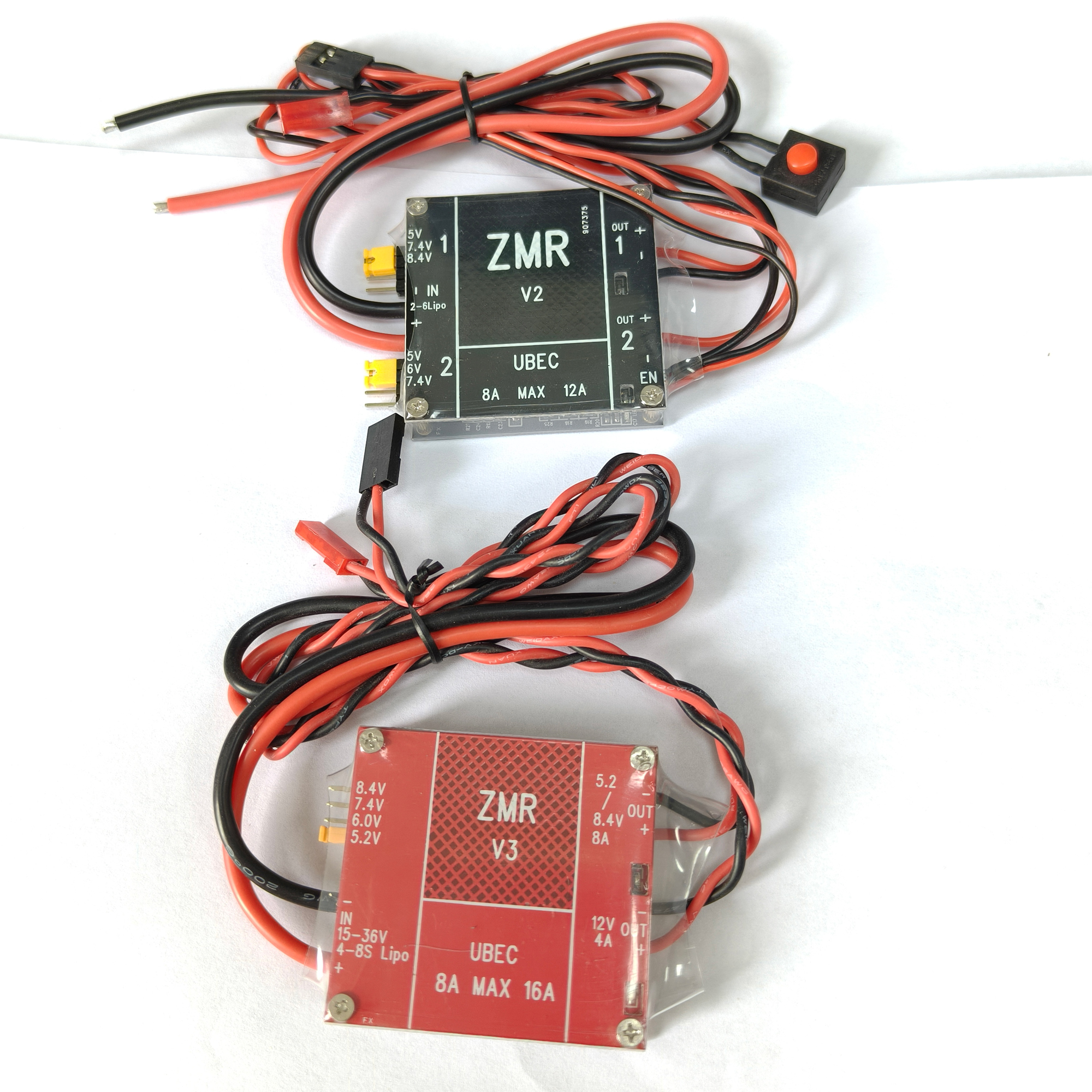 UBEC V2 V3 V4 ZMR 8A Dual BEC  - огляд і ціна Fpv Drone Battery