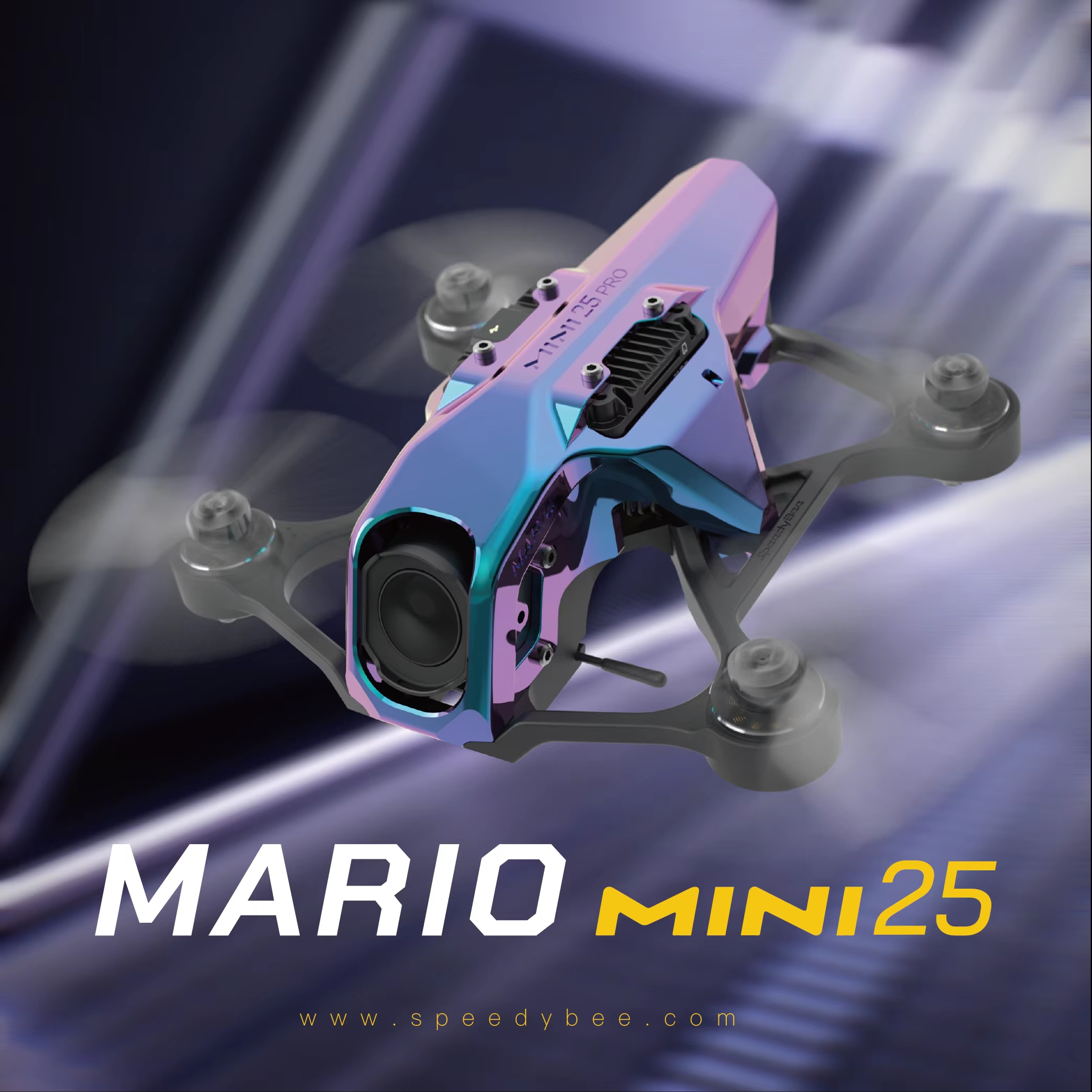 SpeedyBee Mario Mini25 PW /Mar - огляд і ціна Fpv Drone Kit