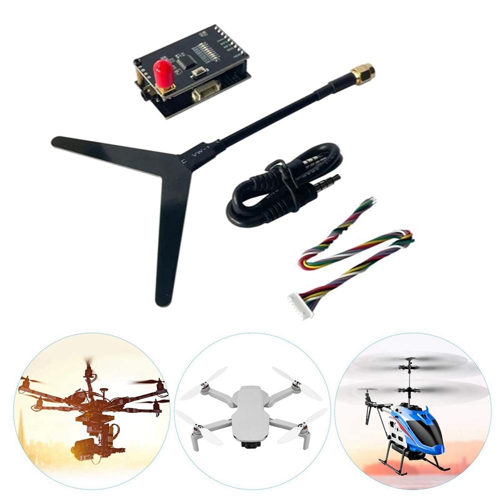 A63T-1.2G 2W VTX+1.2G 1.3G VRX - огляд і ціна Fpv Drone Transmitter