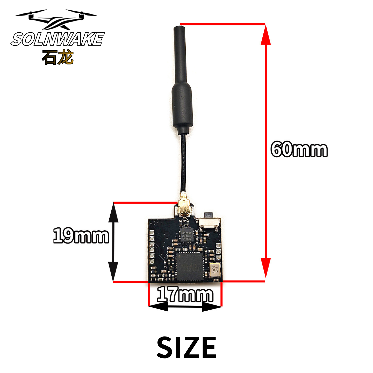 SLONWAKE Nano 5.8G 48CH 200mW  - огляд і ціна Fpv Drone Transmitter