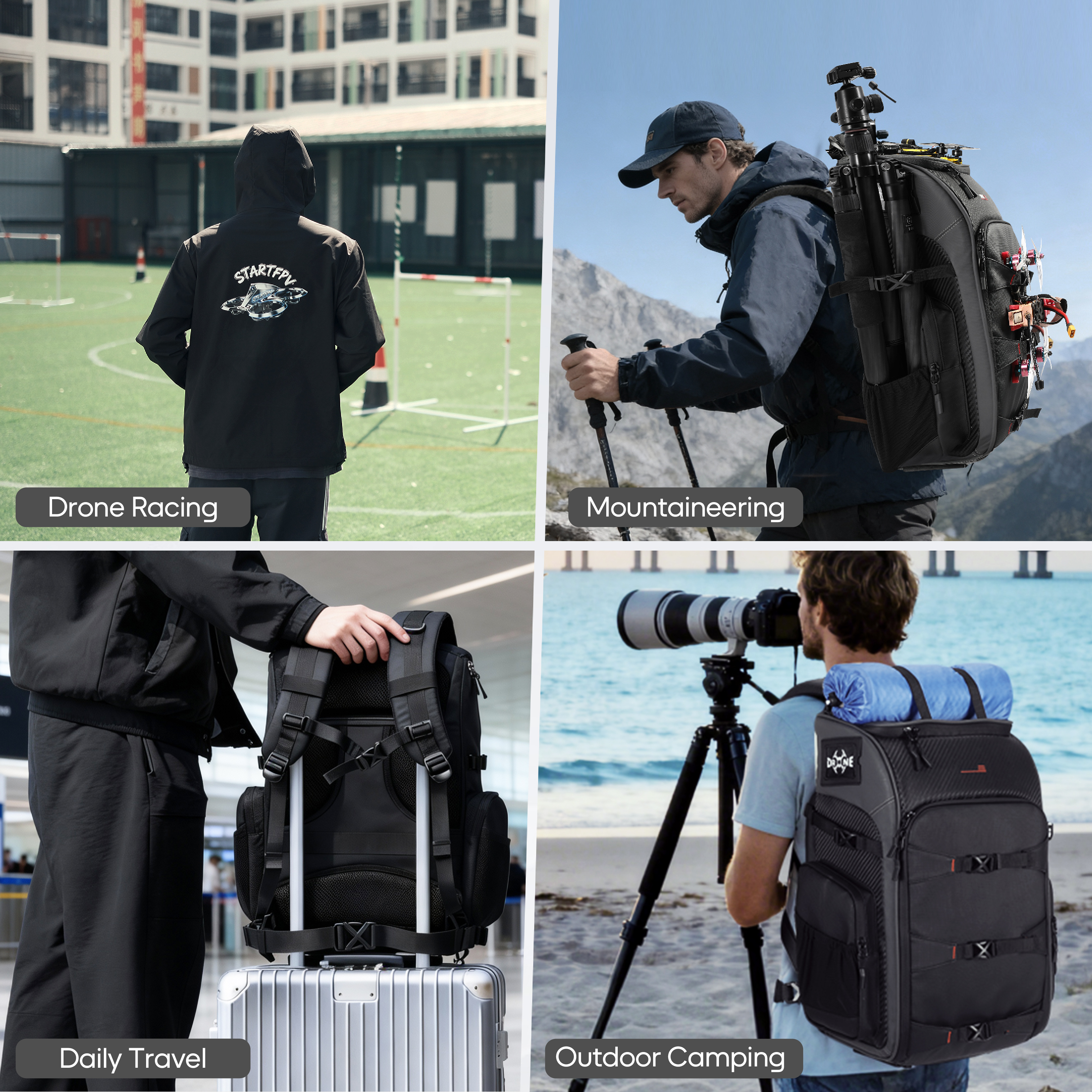 FPV Drone Backpack 40L Profess - огляд і ціна Fpv Drone Bag