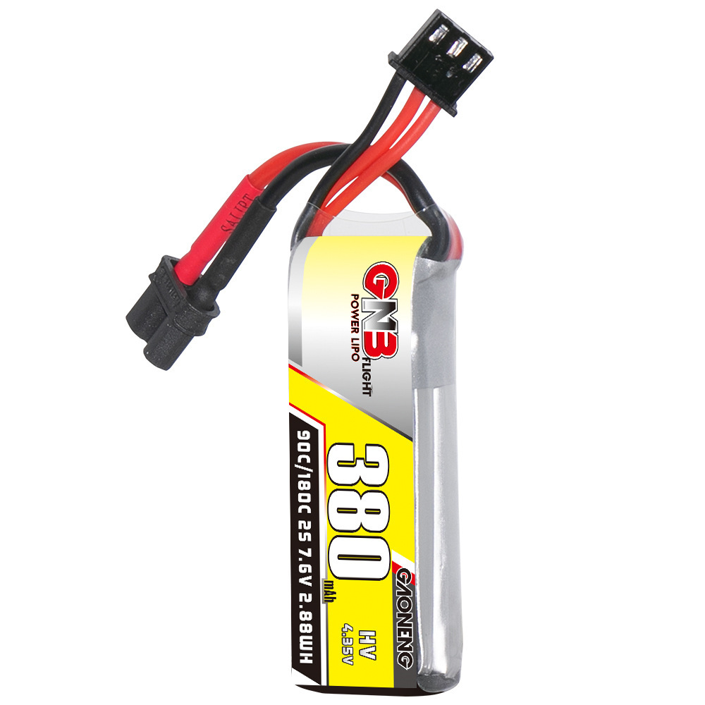 GNB 2S 7.6V 380mAh 90C/180C Li - огляд і ціна Fpv Drone Battery