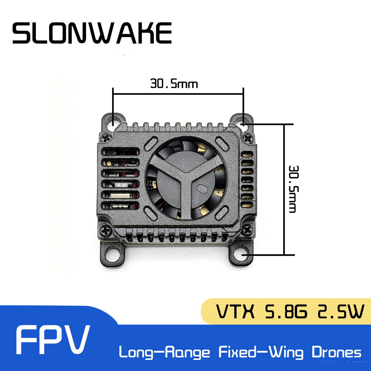 SLONWAKE 5.8G 48CH FPV Transmi - огляд і ціна Fpv Drone Frame