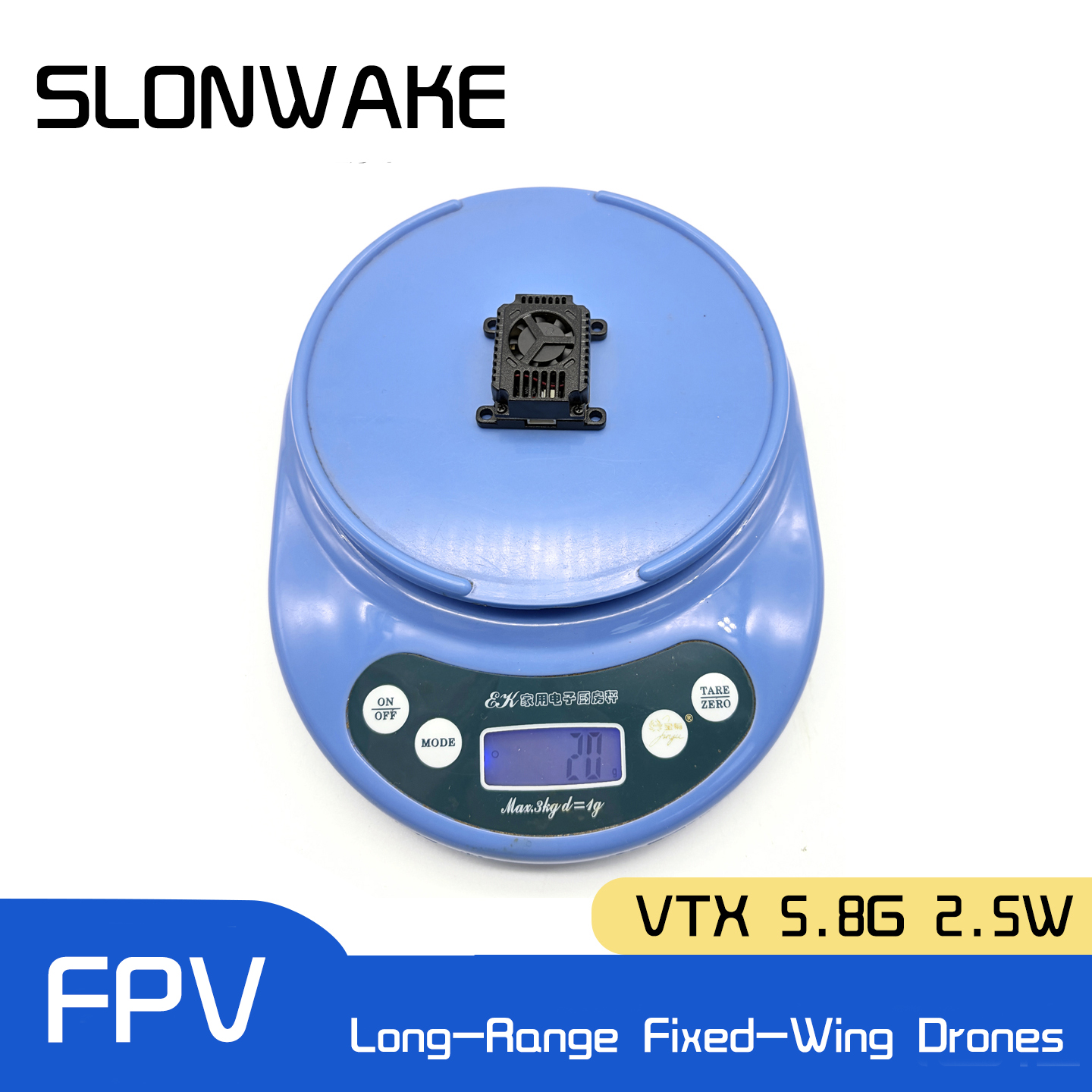 SLONWAKE 5.8G 48CH FPV Transmi - огляд і ціна Fpv Drone Frame