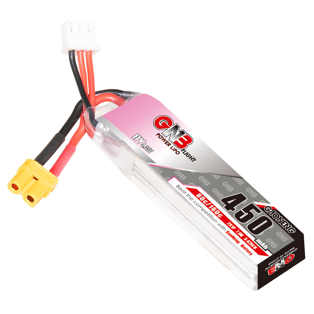 GNB LiPo Battery HV 2S 7.6V 45 - огляд і ціна Fpv Drone Battery