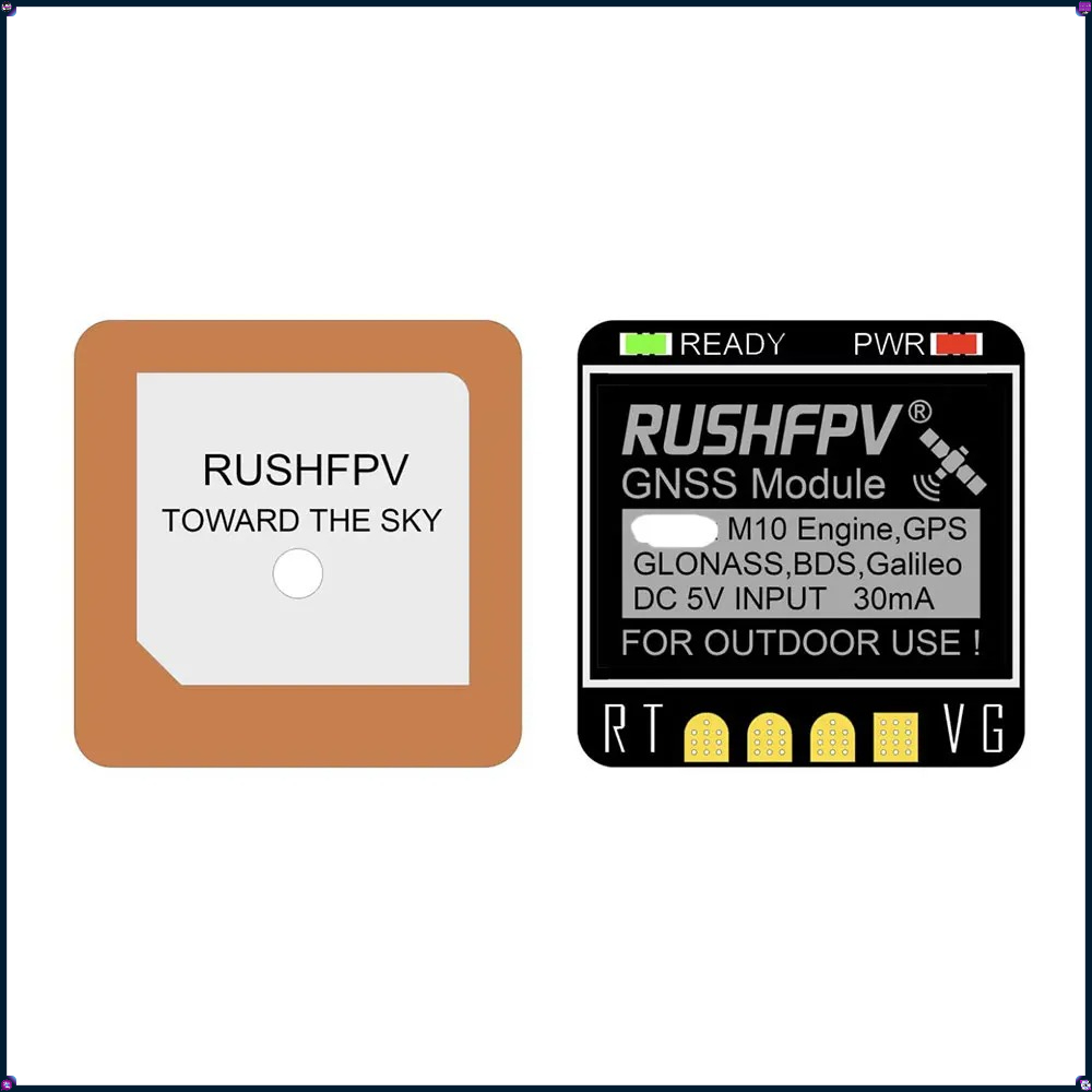 1-4Pcs RUSHFPV MINI M10 GPS Mo - огляд і ціна Fpv Drone Antenna