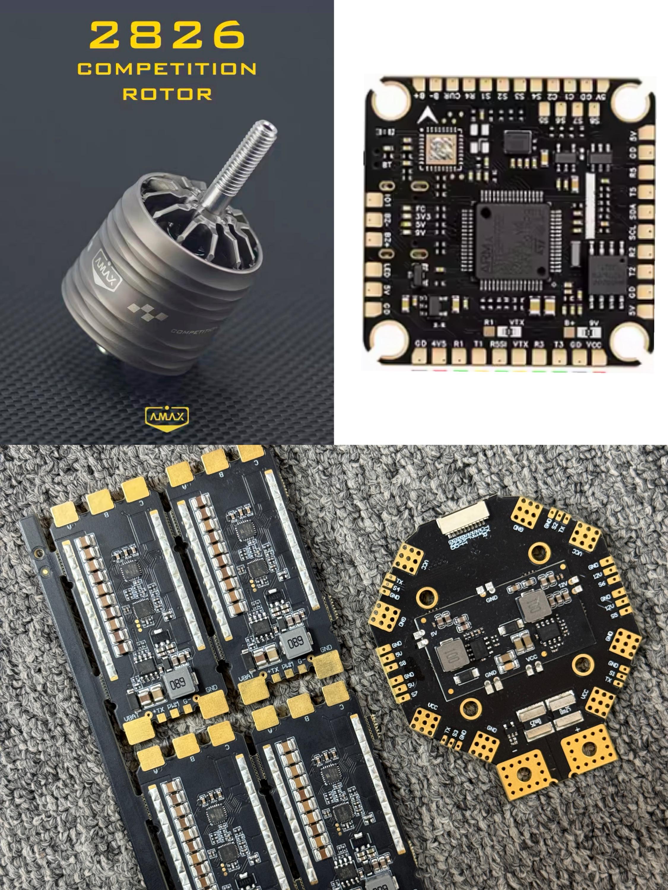2826 800KV Brushless Motor 4PC - огляд і ціна Fpv Drone Motor