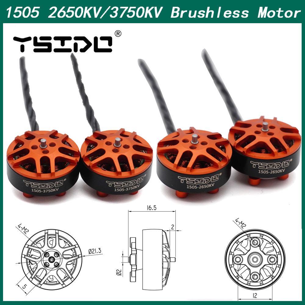 4PCS YSIDO 1505 2650KV 3750KV  - огляд і ціна Fpv Drone Goggles