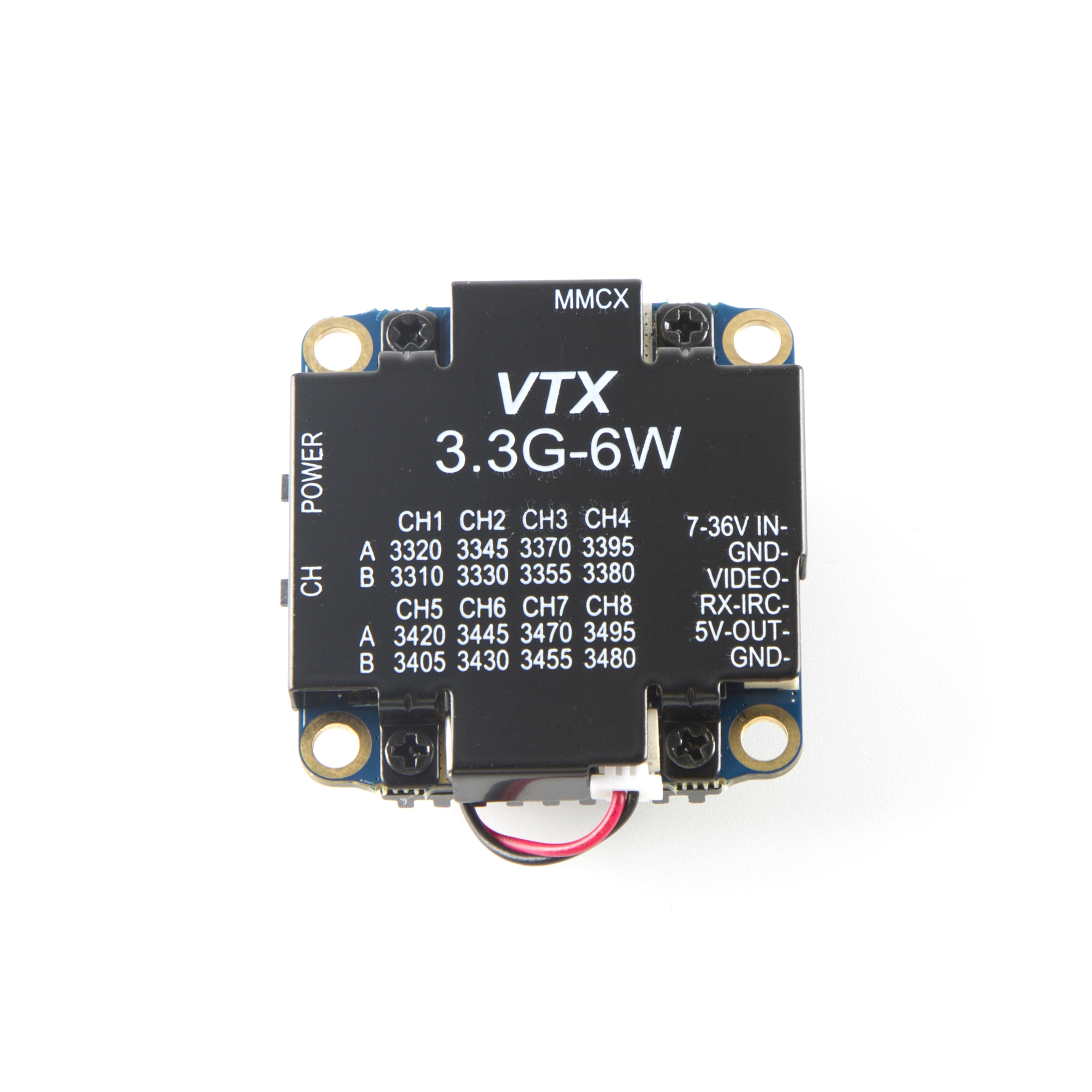 FPV Video Transmitter 3.3G 6W  - огляд і ціна Fpv Drone Transmitter
