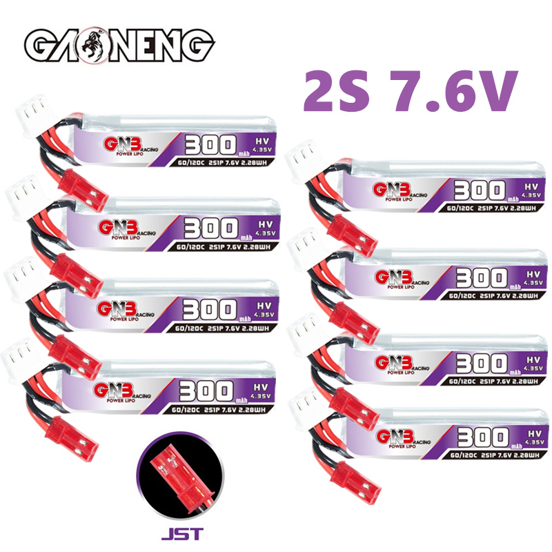 GAONENG GNB 2S 7.6V 300mAh 60C - огляд і ціна Fpv Drone Battery