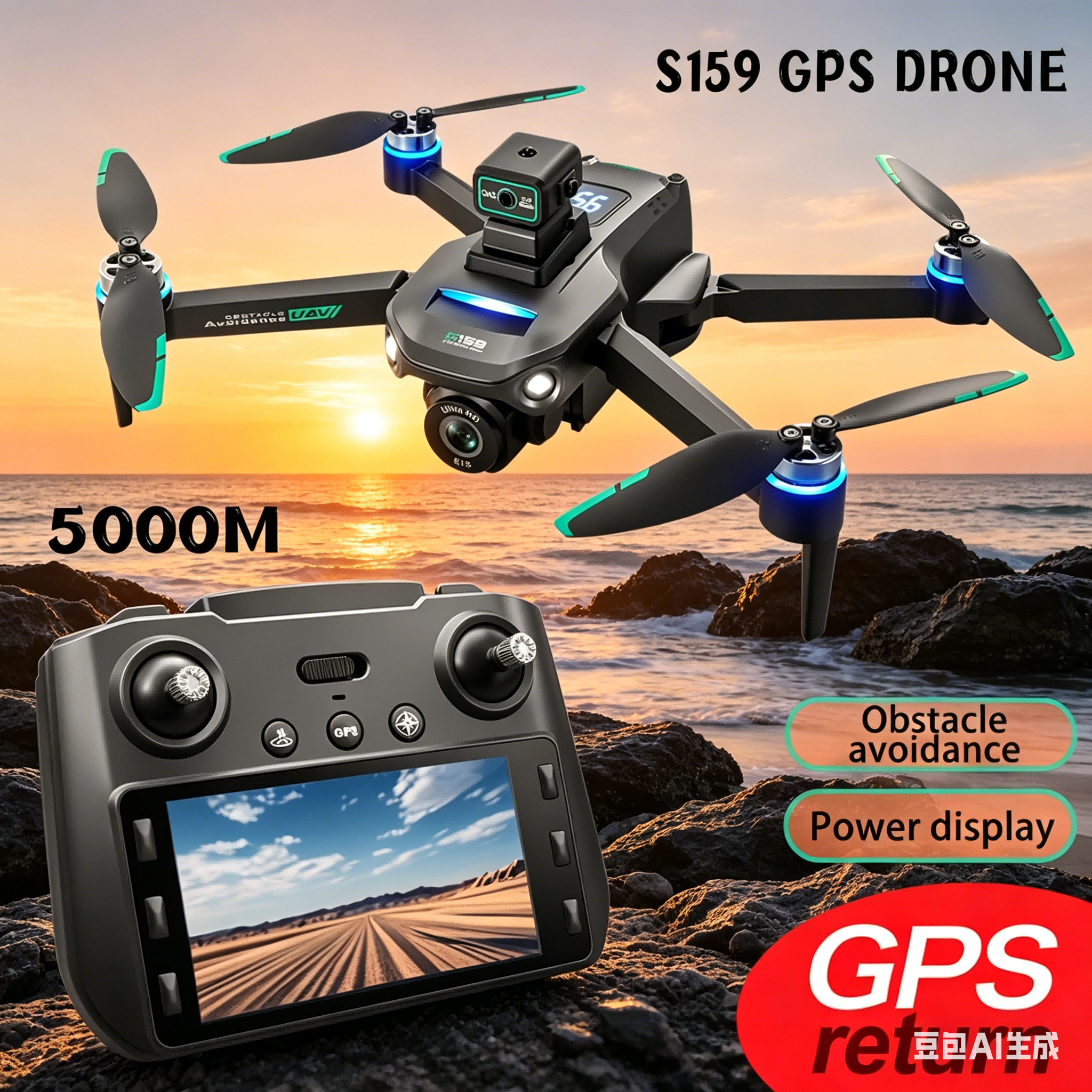 S159 GPS Drone 4K Profesional  - огляд і ціна Fpv Drone Charger