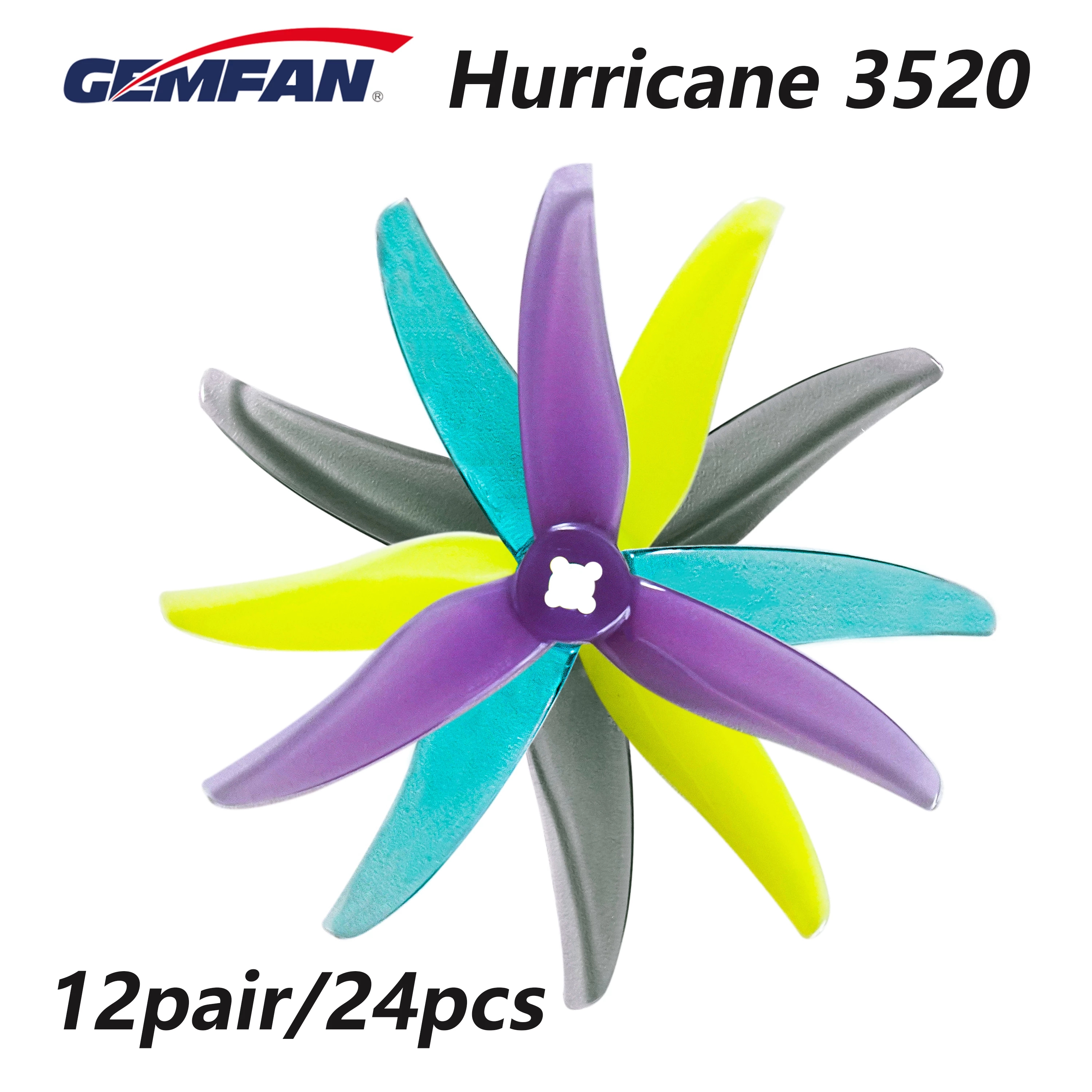 24pcs/12pairs Gemfan Hurricane - огляд і ціна Fpv Drone Goggles